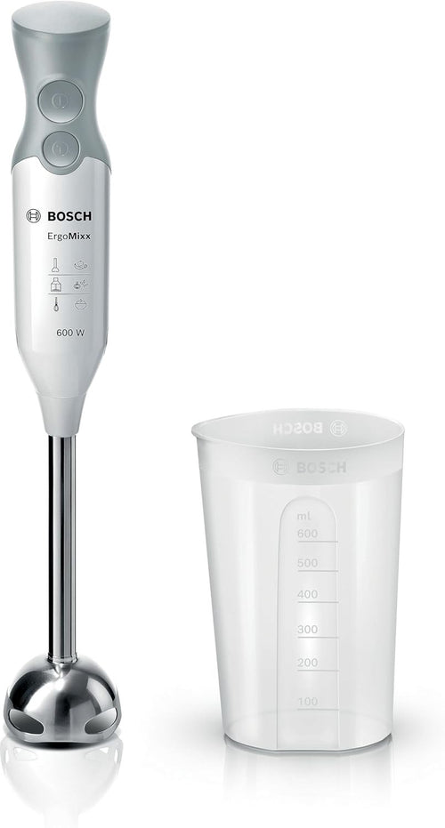 Bosch Stabmixer ErgoMixx, Edelstahl-Mixfuß, Mix- und Messbecher